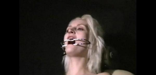  Blonde bondage babe Wynter tortured and humiliated by her sadistic master